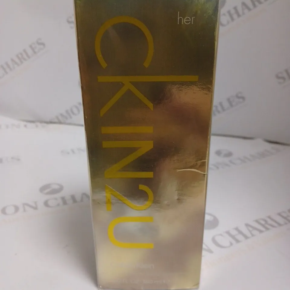 CALVIN KLEIN CKIN2U FOR HER EAU DE TOILETTE 150ML EDT SPRAY