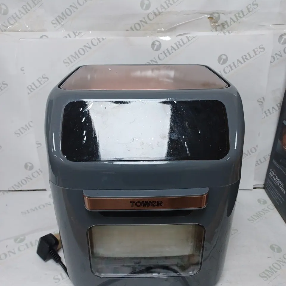 BOXED TOWER VORTEX T17064 AIR FRYER OVEN 12L - ROSE GOLD/GREY