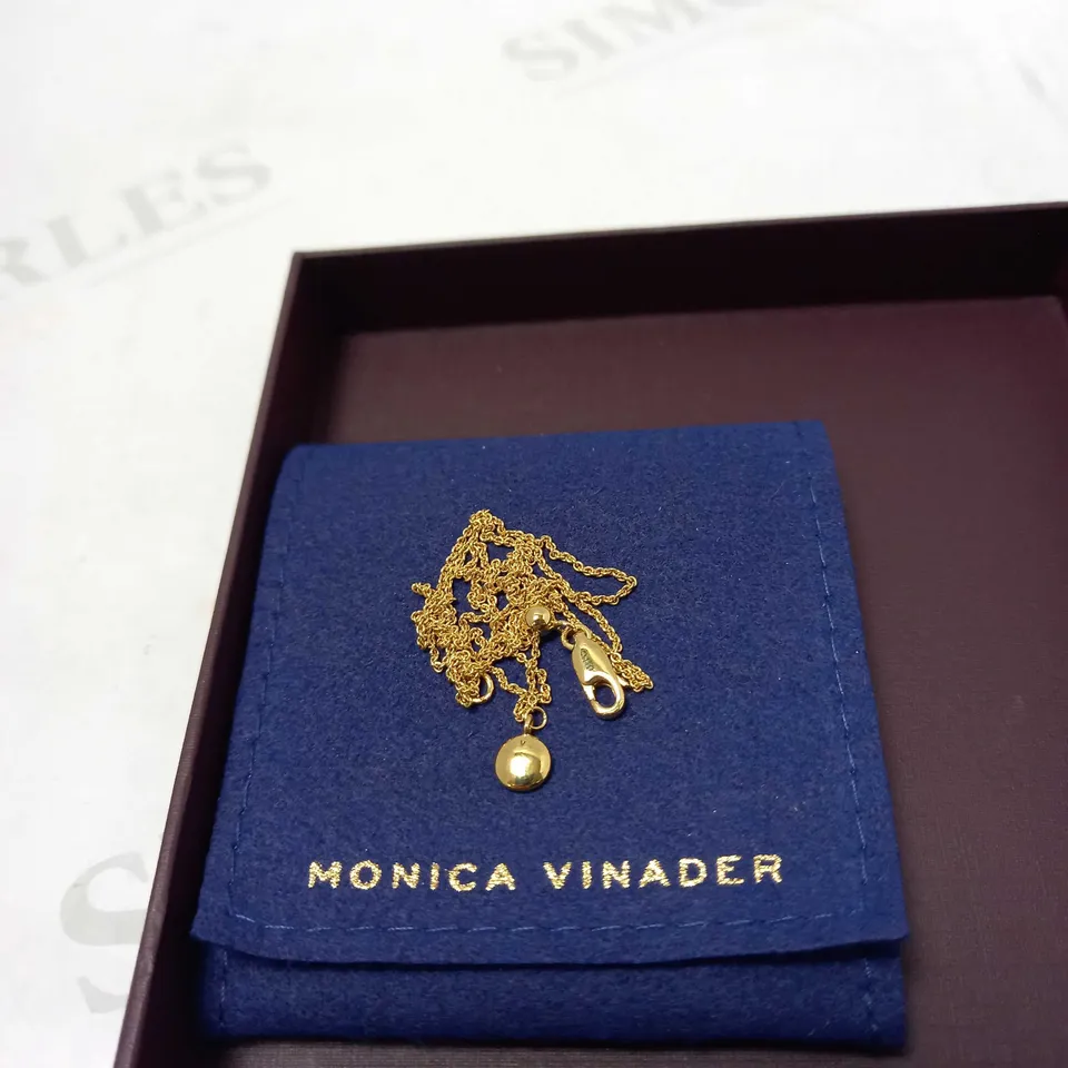 MONICA VINADER GOLD NECKLACE 