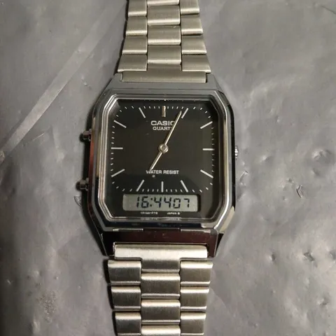 UNBOXED CASIO AQ-230 STAINLESS STEEL BACK WATCH