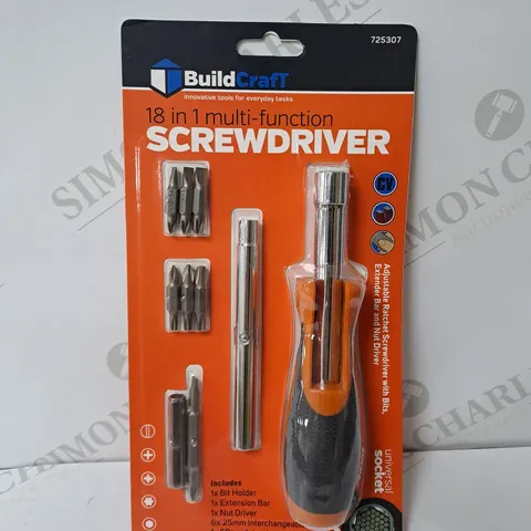 BUILDCRAFT 18 IN 1 MULTI-FUNCTION SCREWDRIVER
