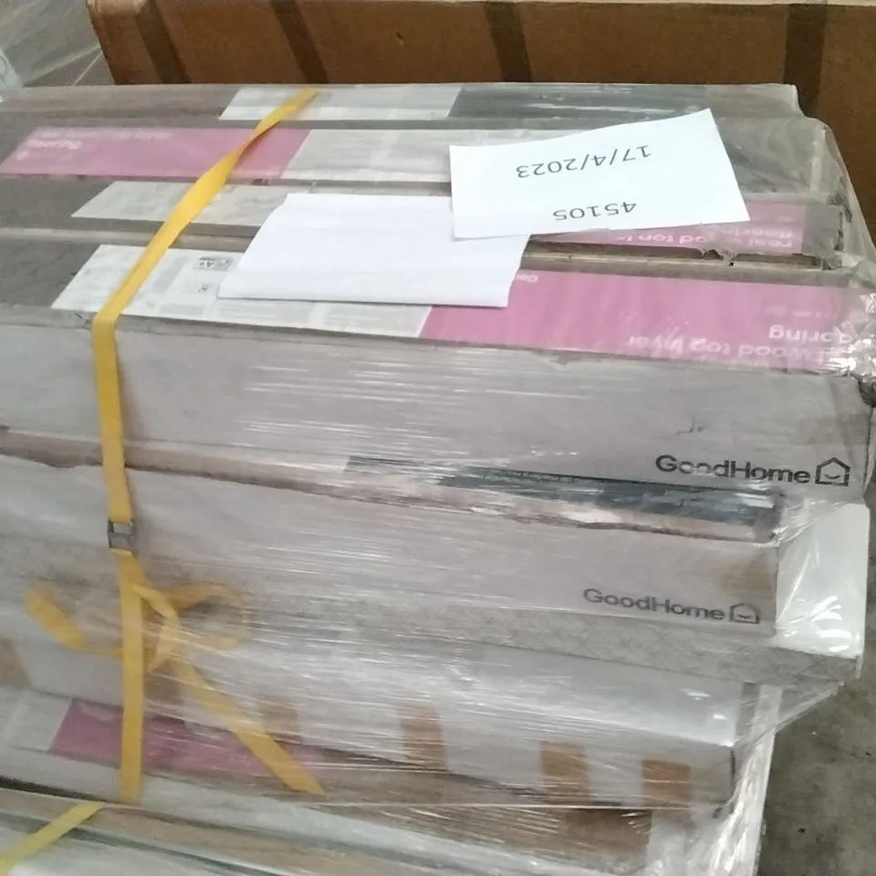PALLET OF ASSORTED TOP LAYER FLOORING