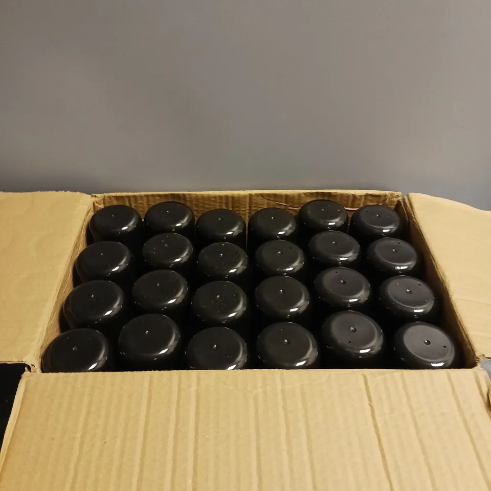 LOT OF 24 AUTO EXTREME SPRAY PAINT BLACK SATIN 250ML PER CAN