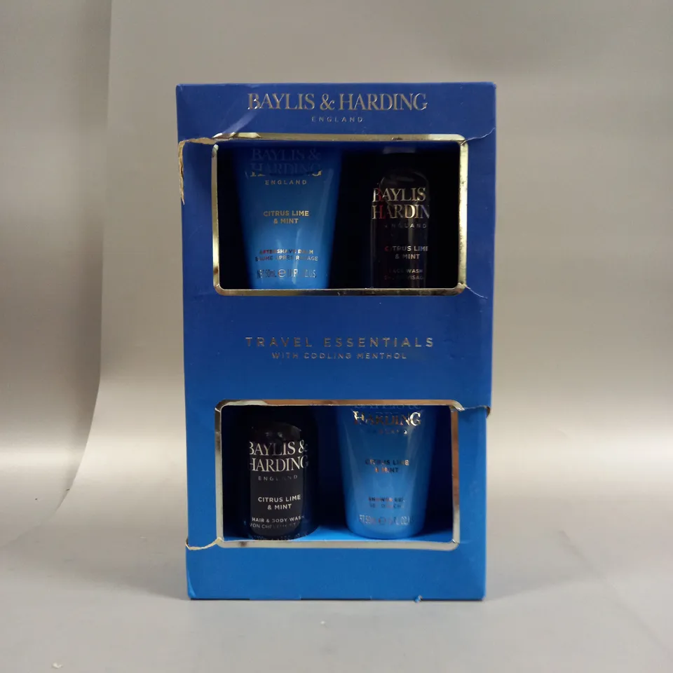 BAYLIS & HARDING TRAVEL ESSENTIALS WITH COOLING METHOD