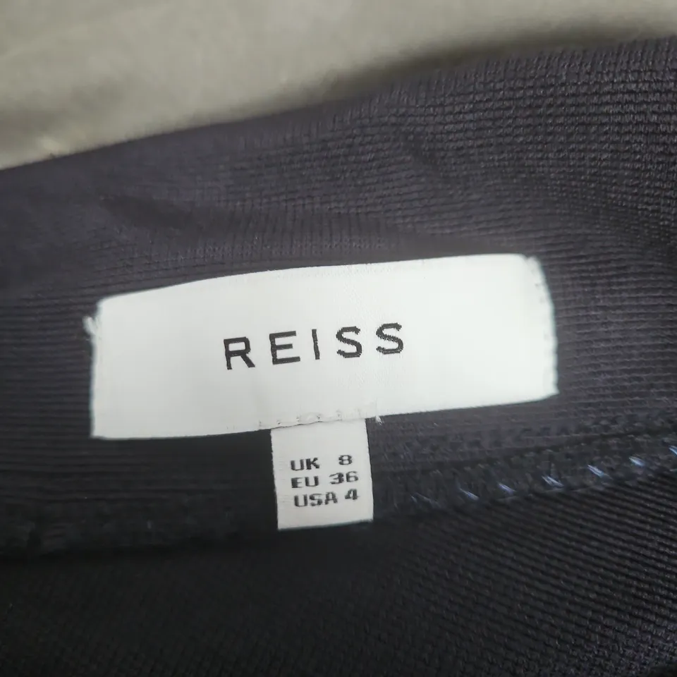 REISS WOMEN'S BLACK DRESS – UK 8 (EU 36, US 4)