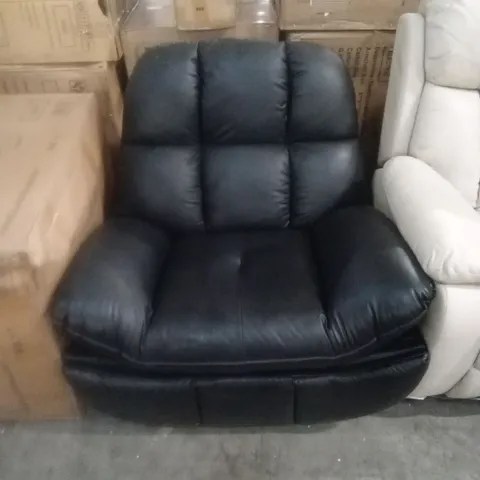 DESIGNER SWING AND ROCK FAUX LEATHER RECLINER CHAIR