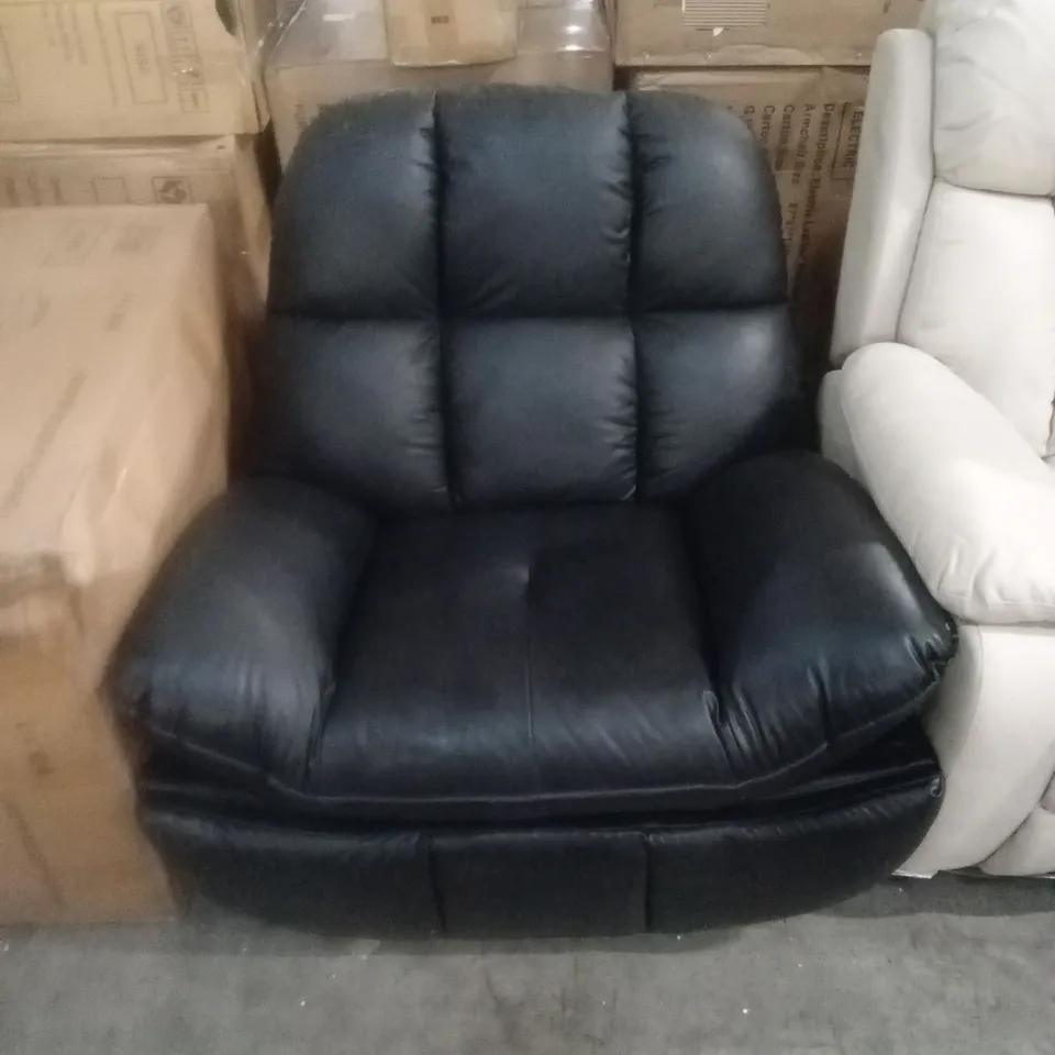 DESIGNER SWING AND ROCK FAUX LEATHER RECLINER CHAIR 