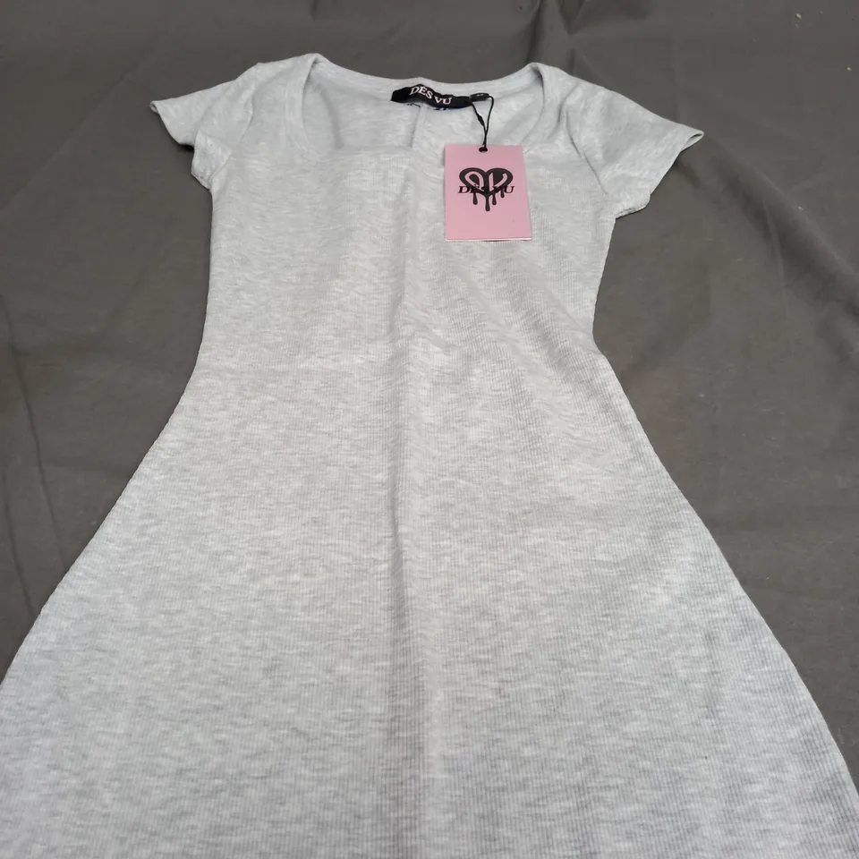 DES VU CLUB PARADISO ROMPER LIGHT GREY - XS