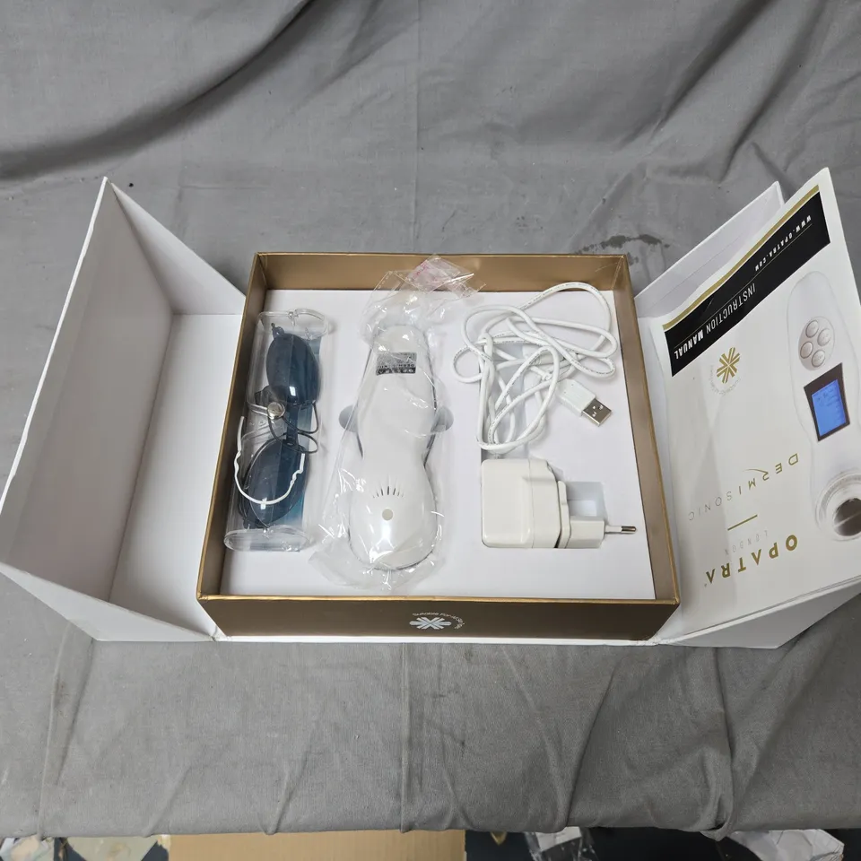 OPATRA LONDON DERMASONIC FACIAL CLEANSING DEVICE – BOXED 