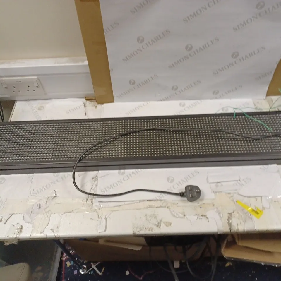 BLACK WIRED PANEL 130 BY 20