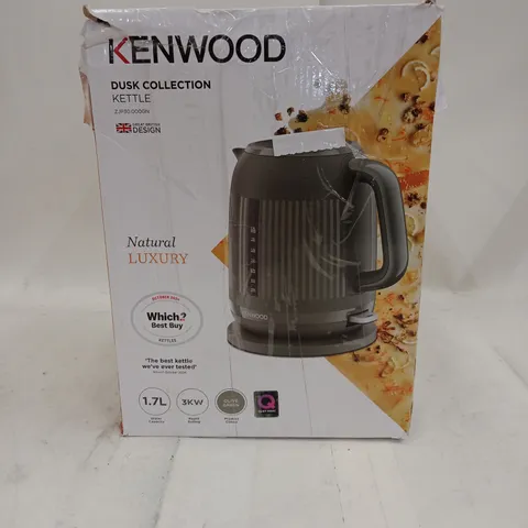 KENWOOD DUSK COLLECTION KETTLE – 1.7L, 3KW, MODEL: ZJP30.000GN - BOXED