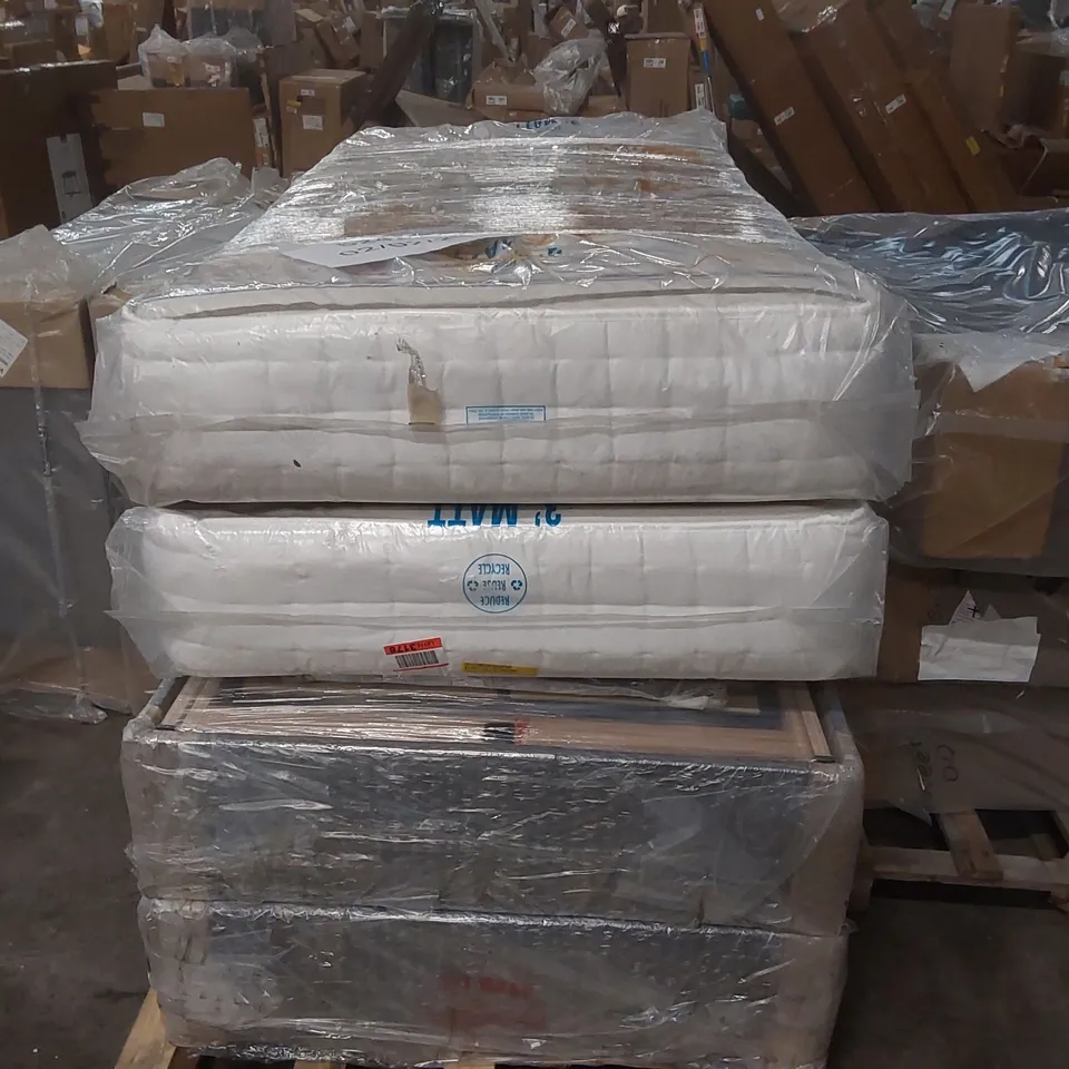 BAGGED MADISON ELECTRIC ADJUSTABLE BED SET - 6' SUPERKING, DARK GREY (1 PALLET)