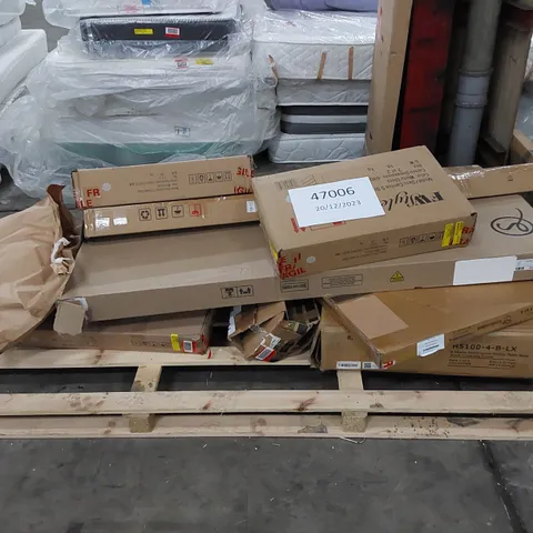 PALLET TO CONTAIN ASSORTED BOXED FURNITURE AND FURNITURE PARTS