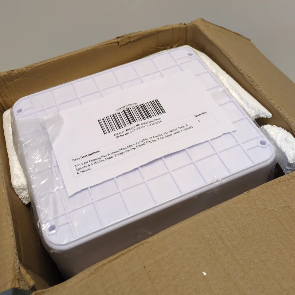 PORTABLE EVAPORATIVE COOLER – BOXED (MANUAL INCLUDED)