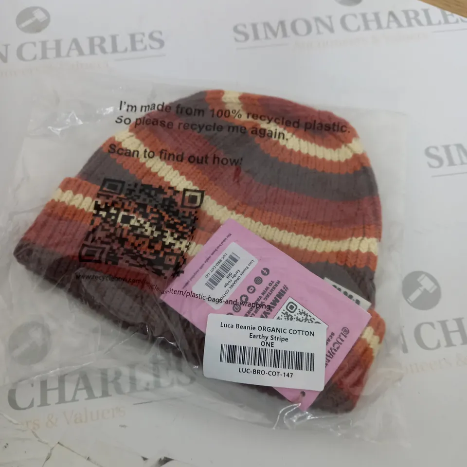 LUCA ORGANIC COTTON BEANIE 