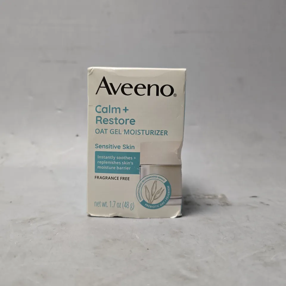 AVEENO CALM+RESTORE FOR SENSITIVE SKIN OAT GEL MOISTURIZER