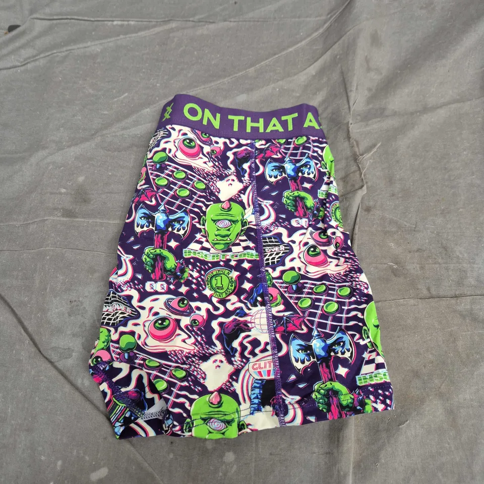 ON THAT ASS ORIGINALS GLITCH BOXER SHORTS – UK L