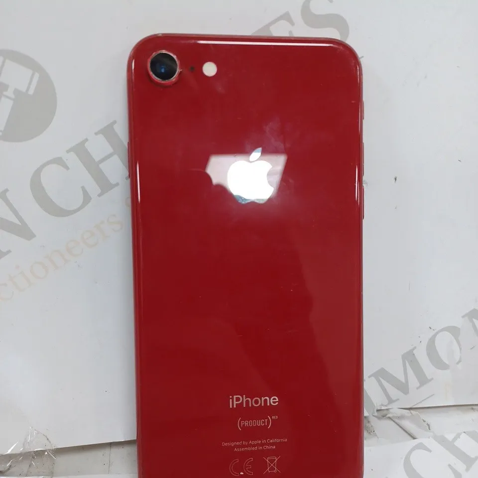 APPLE IPHONE 8 IN RED (LOCKED)