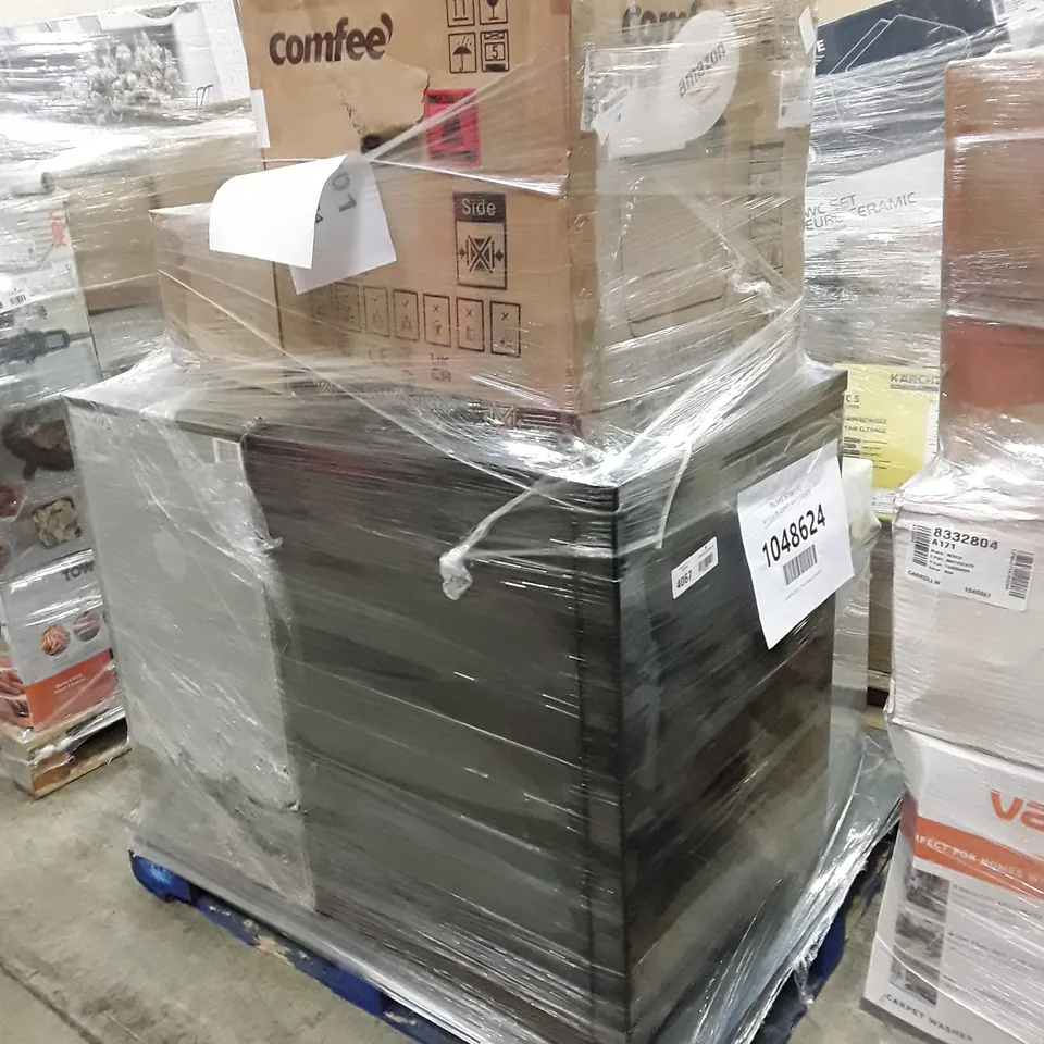 PALLET OF APPROXIMATELY 7 UNPROCESSED RAW RETURN WHITE GOODS TO INCLUDE;