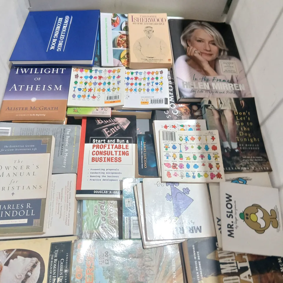 LARGE QUANTITY OF ASSORTED FICTION AND NON FICTION BOOKS