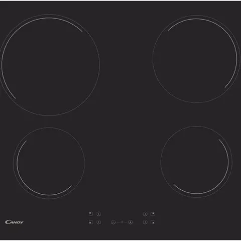 CANDY CH64CCB 60CM ELECTRIC CERAMIC HOB - BLACK