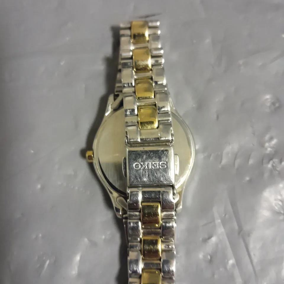 UNBOXED SEIKO SOLAR STAINLESS STEEL LADIES WATCH