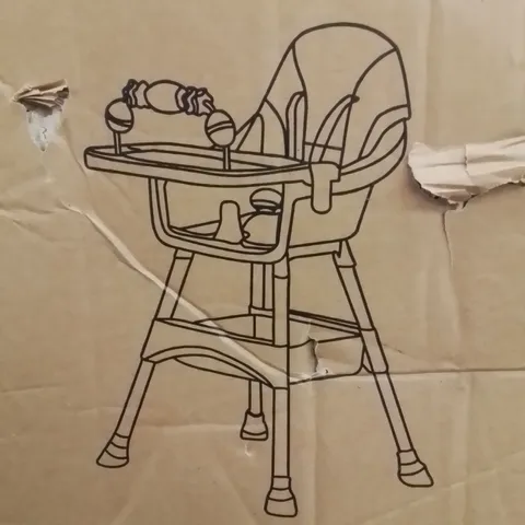 BOXED BABY HIGH CHAIR