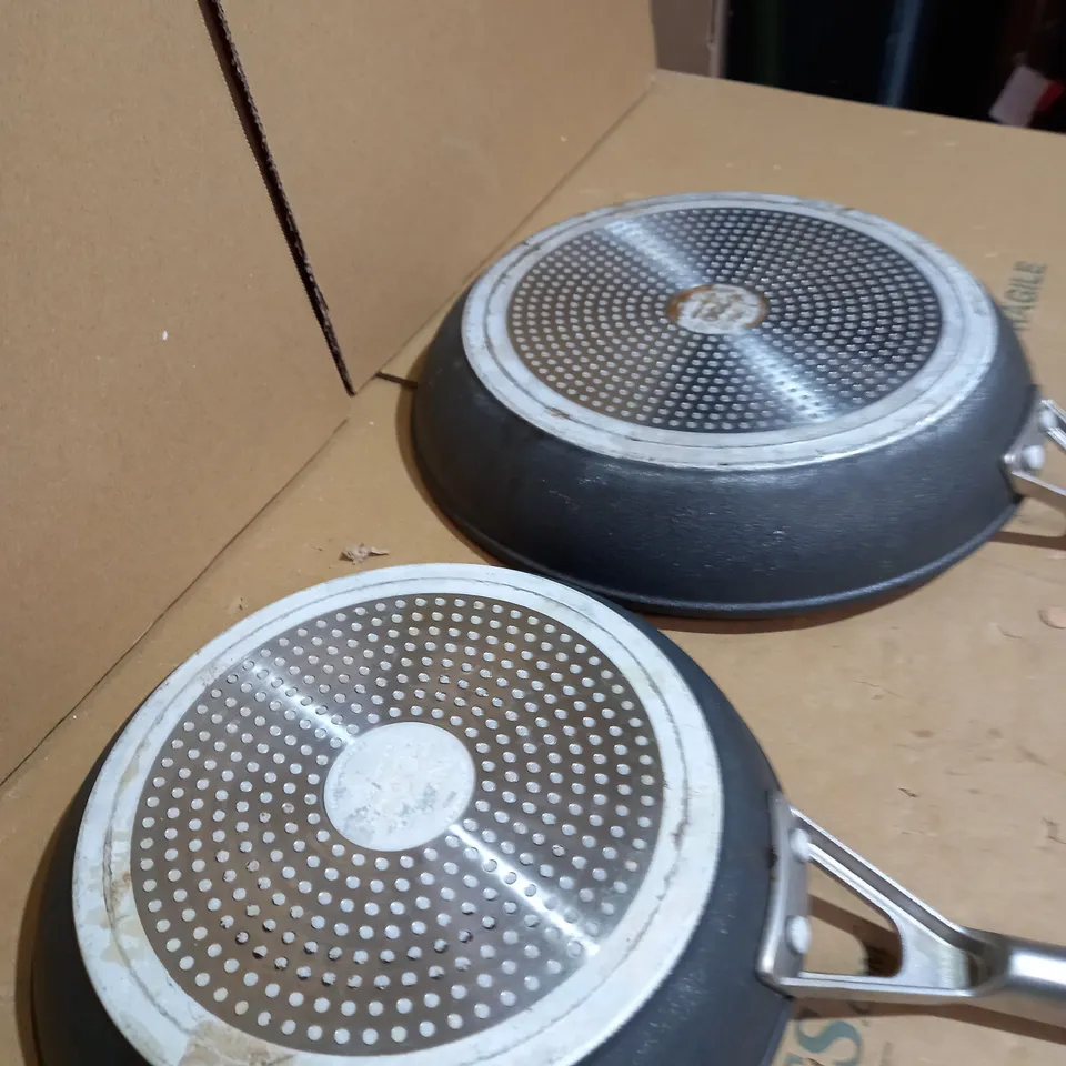  NINJA SET OF 24CM & 30CM HARD ANODISED NON STICK FRYING PANS