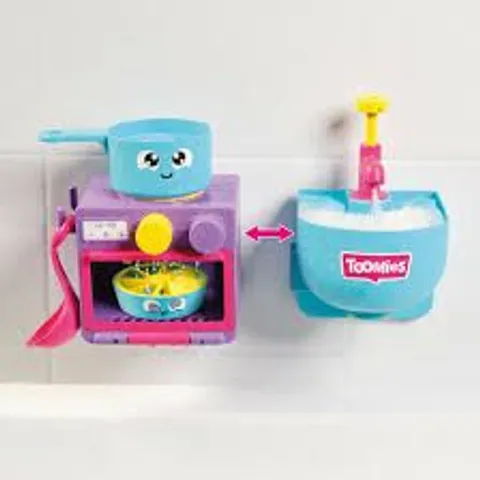 TOMY TOOMIES BUBBLE & BAKE BATHTIME KITCHEN