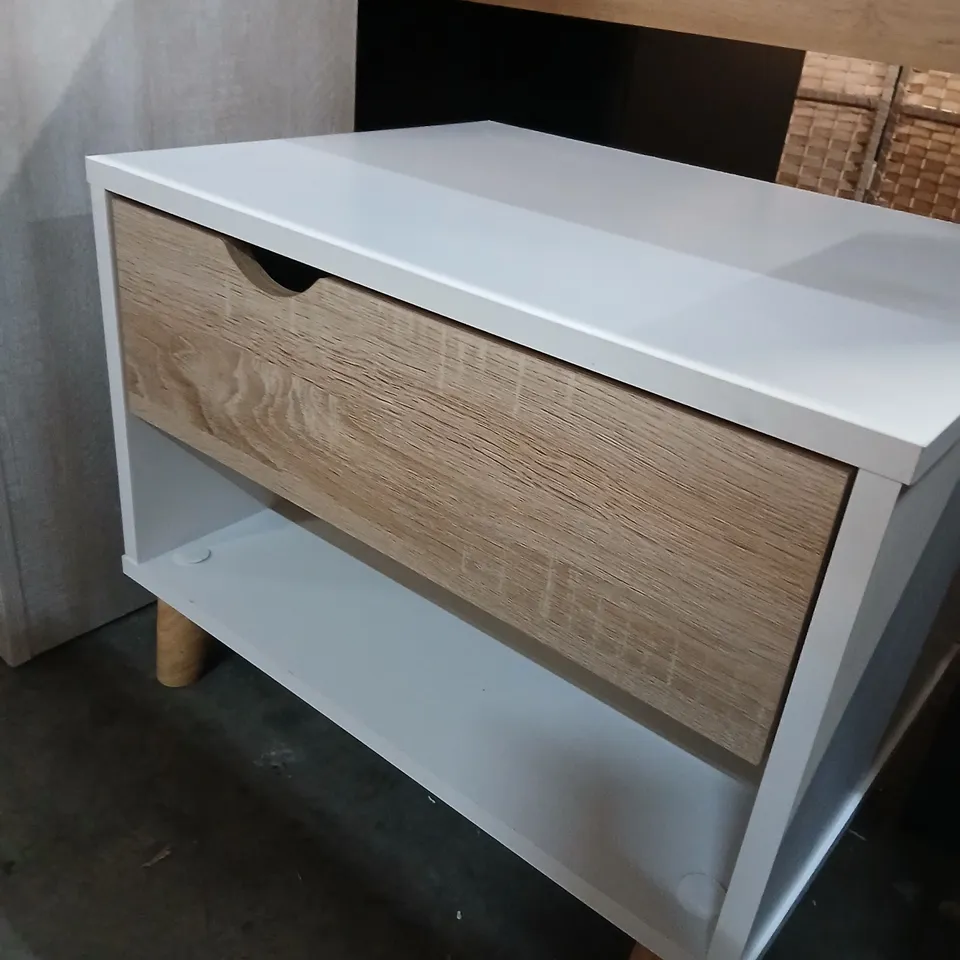 HIMES 1 DRAWER BEDSIDE TABLE