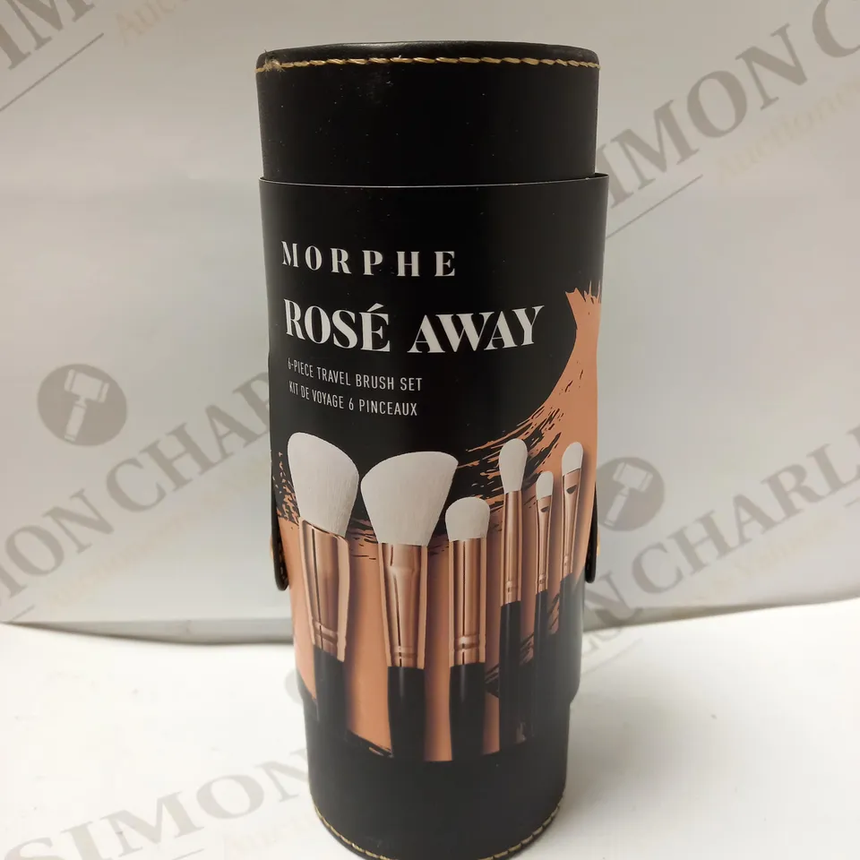 MORPHE ROSE AWAY 6 PIECE TRAVEL BRUSH SET