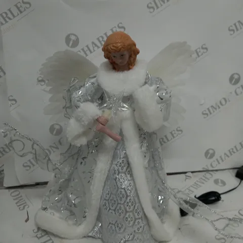 BOXED MR CHRISTMAS FIBER OPTIC ANIMATED ANGEL