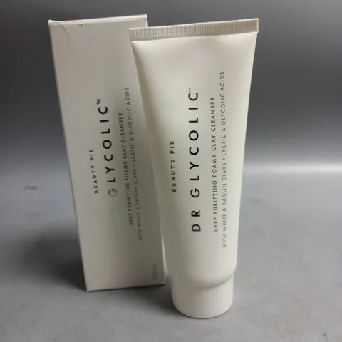 BOXED AND SEALED BEAUTY PIE DY GLYCOLIC DEEP PURIFYING FOAMY CLAY CLEANSER 100ML