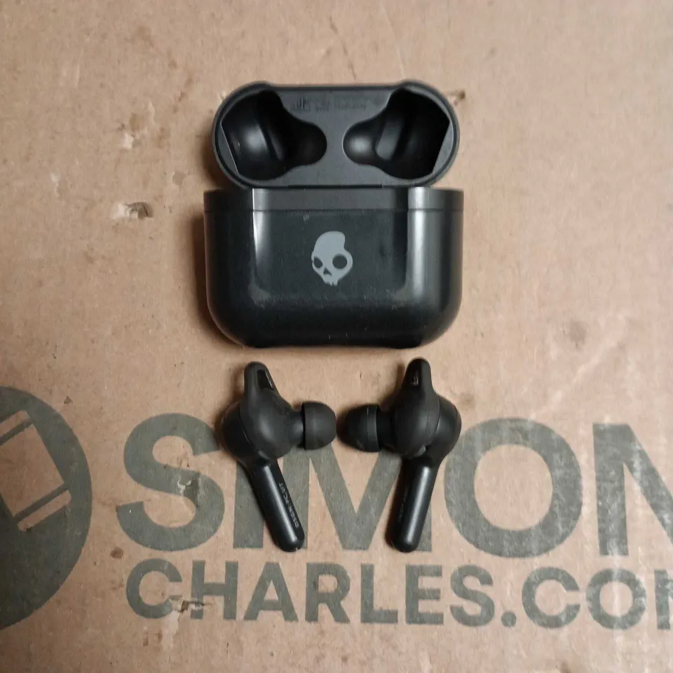 SKULLCANDY INDY ANC TRUE WIRELESS EARBUDS WITH CHARGING CASE - BLACK - UNBOXED 