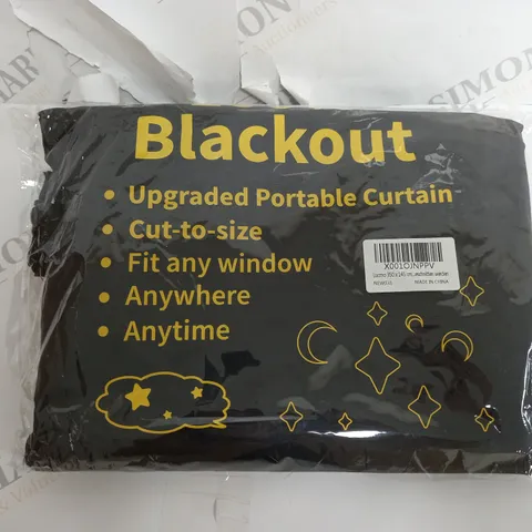 LUCMO 100% BLACKOUT SHEET FOR WINDOWS
