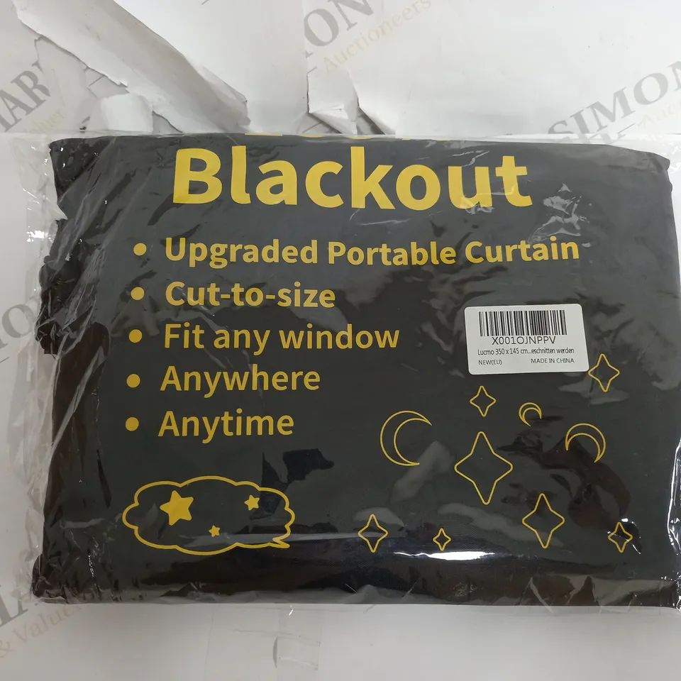 LUCMO 100% BLACKOUT SHEET FOR WINDOWS