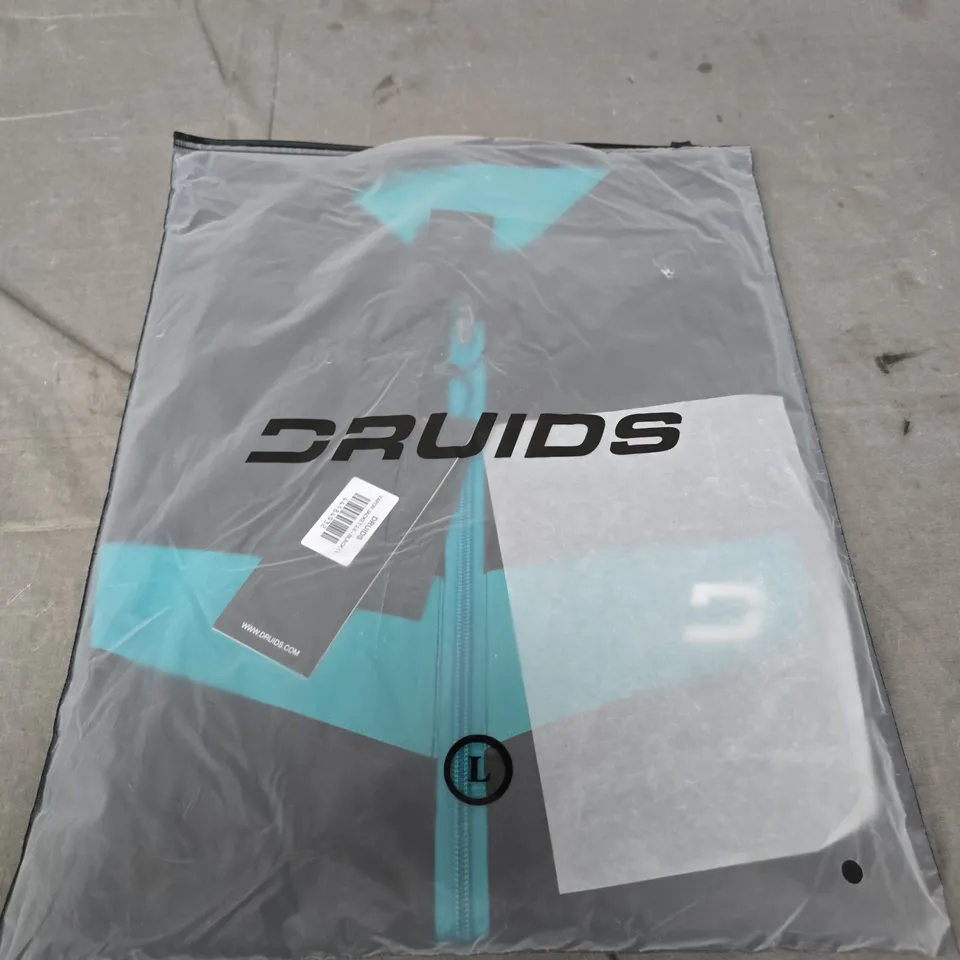 DRUIDS VAPOR JACKET 2.0 – BLACK, UK SIZE L
