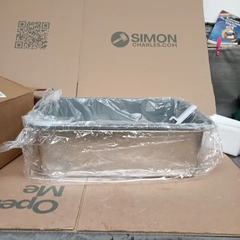 STAINLESS STEEL KITCHEN PAN LINER WITH PROTECTIVE WRAP