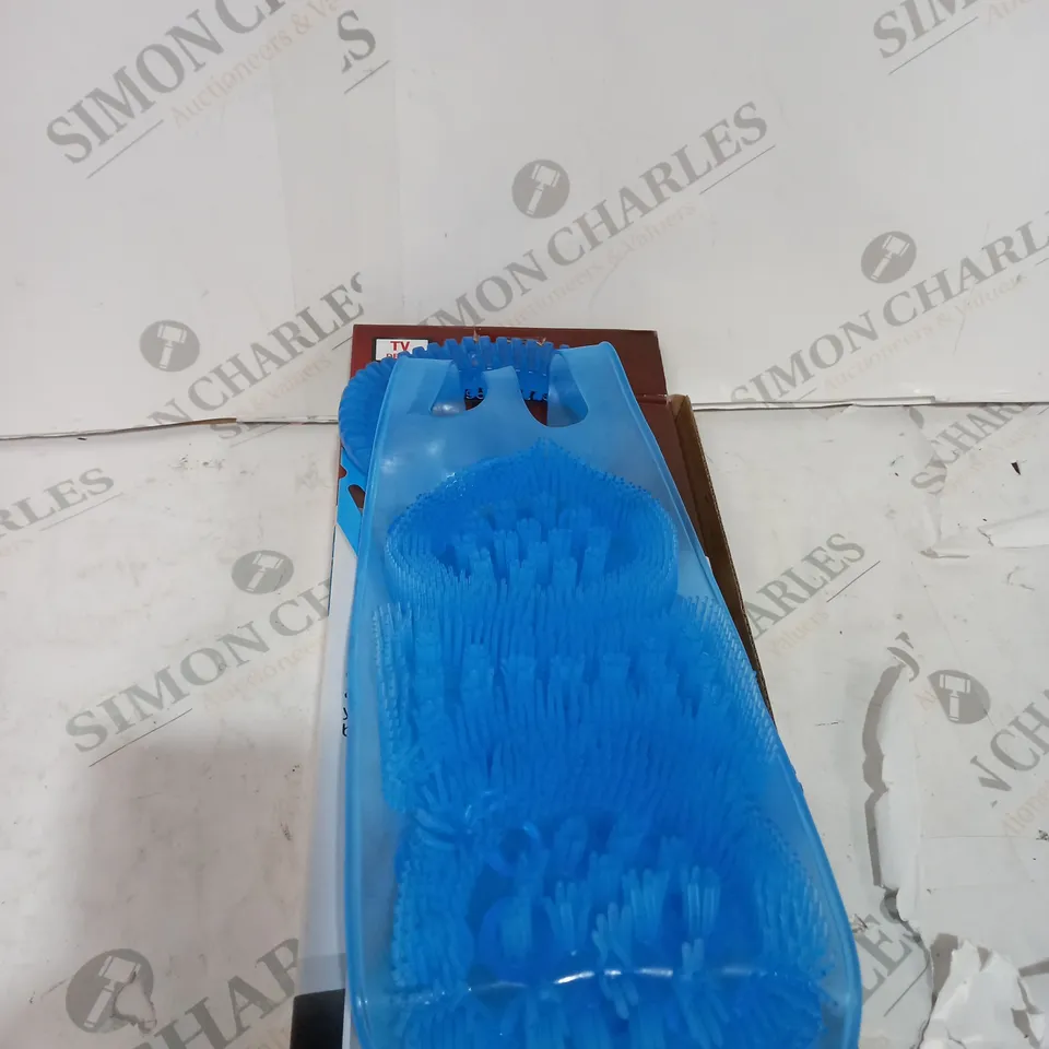 BOXED DUAL SIDED BACK SCRUBBER AND MASSAGER IN ONE