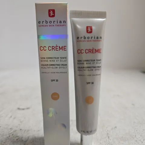 ERBORIAN CC CRÈME COLOUR-CORRECTING CREAM SPF30 – 40 ML (BOXED)
