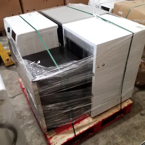 PALLET OF APPROXIMATELY 4 UNPROCESSED RAW RETURN WHITE GOODS TO INCLUDE