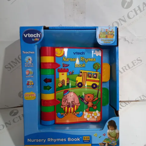 BOXED VTECH BABY NURSEY RHYMES BOOK