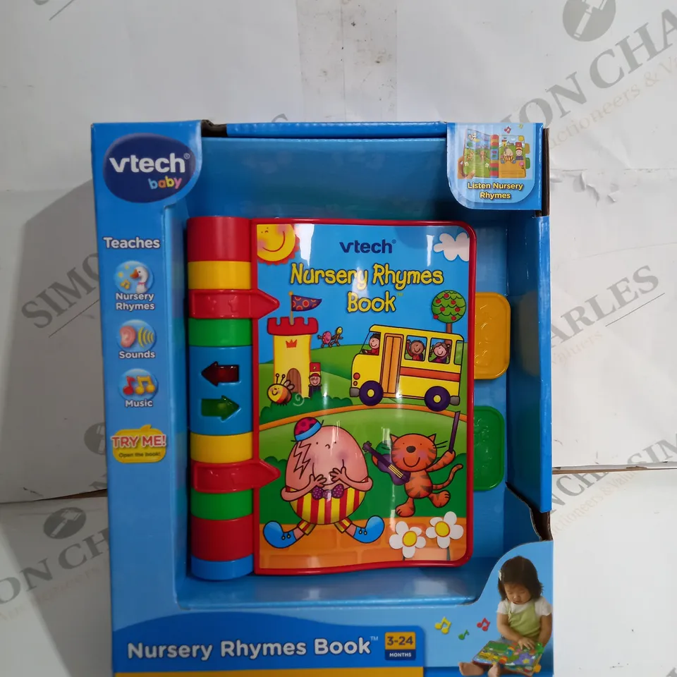 BOXED VTECH BABY NURSEY RHYMES BOOK