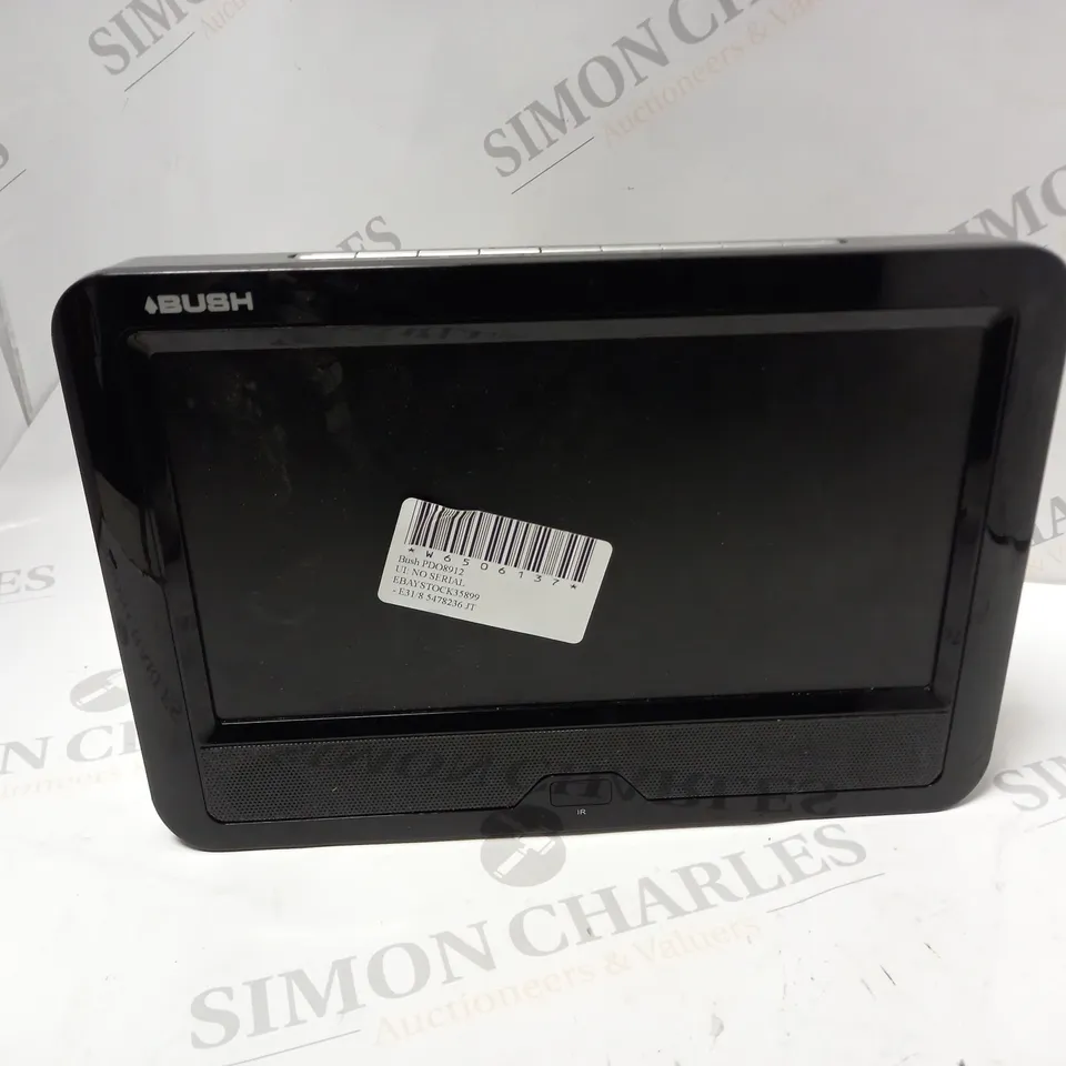 BUSH PDO8912/05 PORTABLE DVD/CD PLAYER