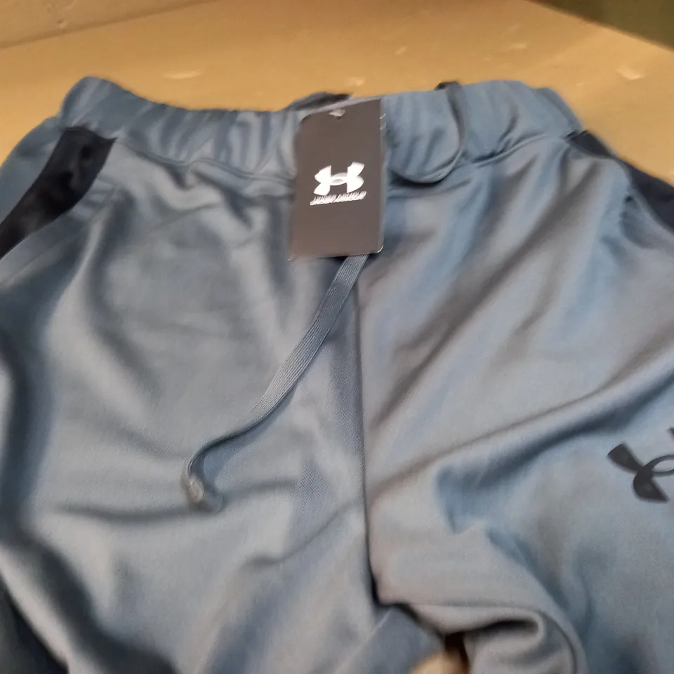 UNDER ARMOUR MENS KNIT TRACKSUIT - GREY/BLACK - UK MEDIUM