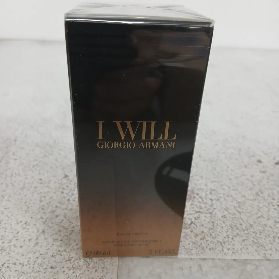 GIORGIO ARMANI I WILL EAU DE PARFUM 60 ML