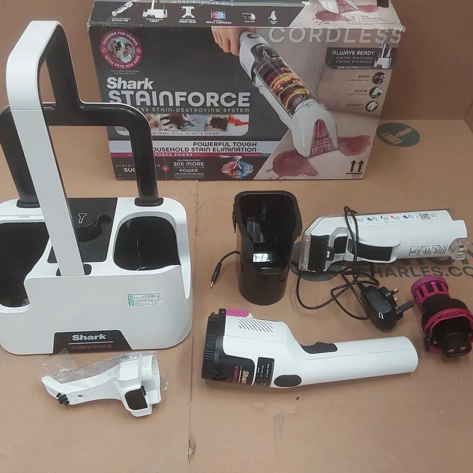 BOXED SHARK HX100UKT STAINFORCE STAIN-DESTROYING SPOT CLEANER