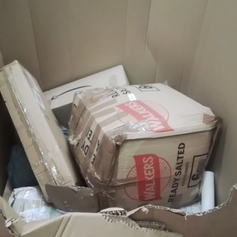 PALLET OF ASSORTED HOUSEHOLD GOODS AND PRODUCTS TO INCLUDE;PICTURE FRAME,SUITCASE,COVER