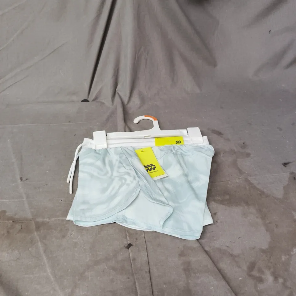 3 X ALL IN MOTION 2-IN-1 SHORTS – UK 6-7 (S 6/7) – DOUBLE LAYER RUN SHORT TAGGED