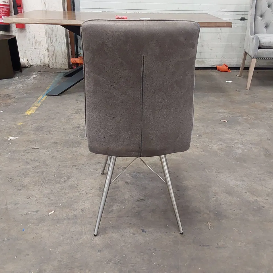 DESIGNER GREY DINING CHAIR (1 ITEM)